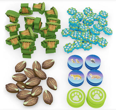 Life Of The Amazonia Board Game: Upgraded Base Components (Expansion)