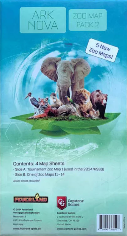 Ark Nova: Zoo Map Pack 2 (Expansion)