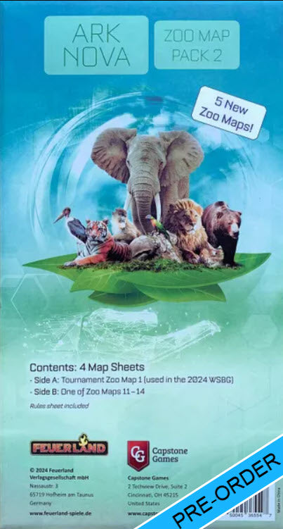 Ark Nova: Zoo Map Pack 2 (Expansion)