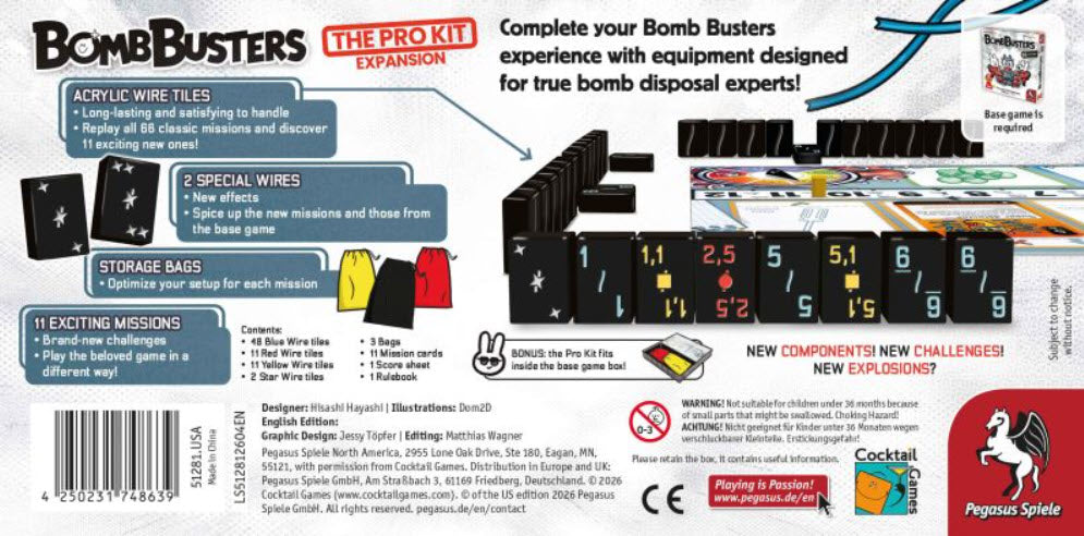 *Pre-Order* Bomb Busters: The Pro Kit (Expansion)