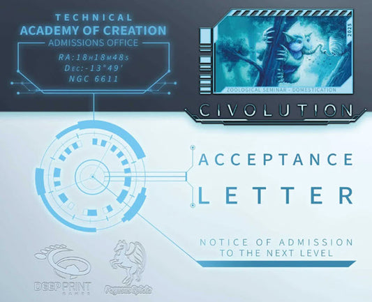 *Pre-Order* Civolution: Acceptance Letter (Expansion)