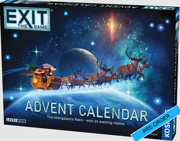 EXIT Advent Calendar: The Intergalactic Race (2025 EXIT Calendar release)