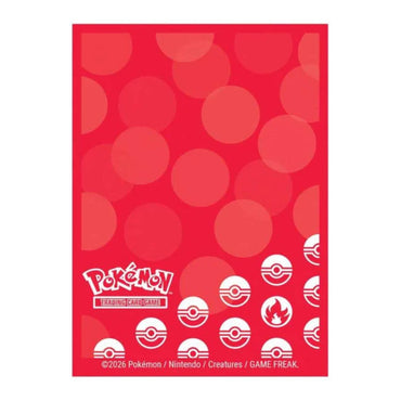 Pokémon Energy Deck Protector Sleeves - Fire Type (65 count)