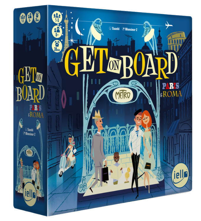 Get on Board: Paris and Rome