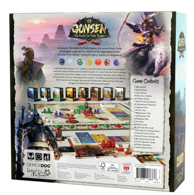 *Pre-Order* Gunsen: The Battle for Toshi Ranbo