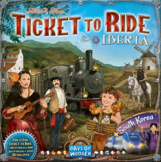 Ticket To Ride Map Collection 8: Iberia & South Korea