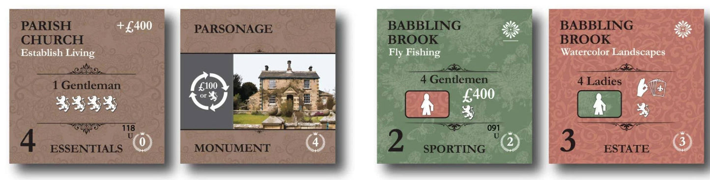 Obsession Board Game: 2nd Edition Upstairs Downstairs Expansion (Expansion)