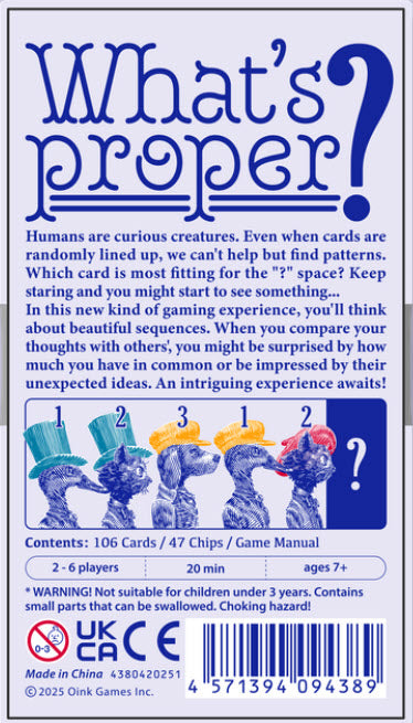 Oink Games Petiquette