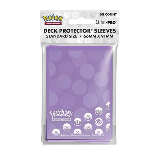 Pokémon Energy Deck Protector Sleeves - Psychic Type (65 count)