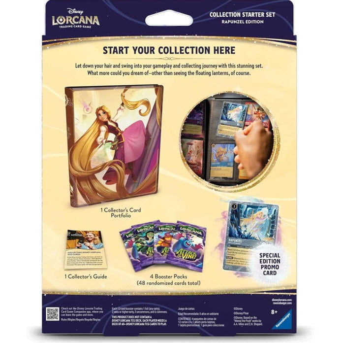Disney Lorcana TCG - Attack of the Vine Collection Starter - Set 13 (Rapunzel Edition)