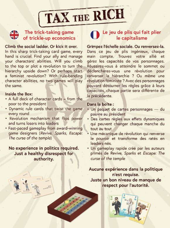 Tax The Rich Card Game