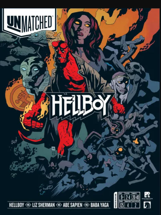 *Due Soon* Unmatched: Hellboy **Register for stock notifications**