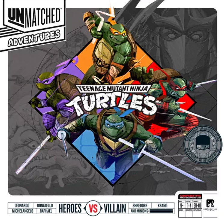 *Pre-Order* Unmatched Adventures: Teenage Mutant Ninja Turtles
