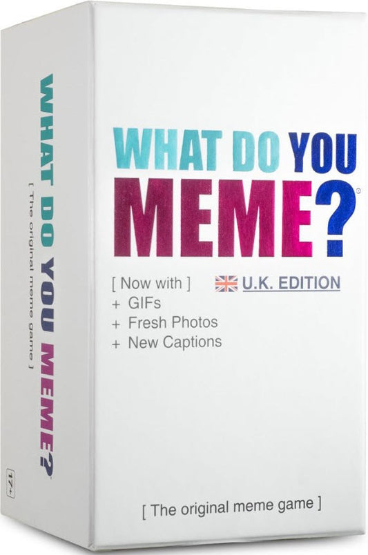 What Do You Meme? Adult Party Game UK Refreshed Edition