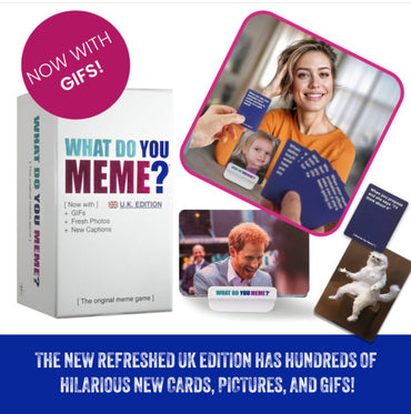 What Do You Meme? Adult Party Game UK Refreshed Edition