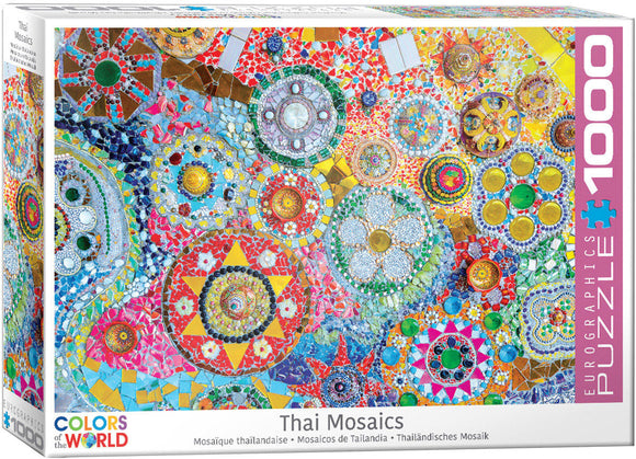 Thai Mosiac 1000 Piece Puzzle by Eurographics