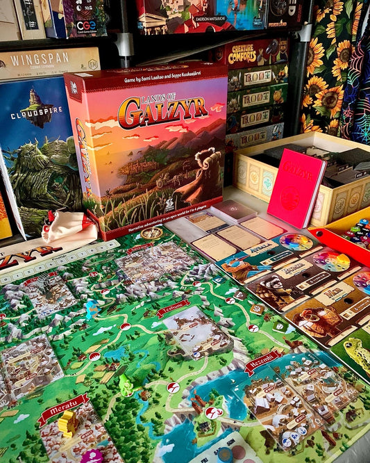 Lands Of Galzyr Review by Boardgameswithjoe