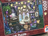 *DAMAGED BOX* Cats and Sofa by Brigid Ashwood 1000 Piece Puzzle by Schmidt (Copy)