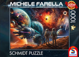 Cosmic Colours by Michele Farella 1000 Piece Puzzle by Schmidt