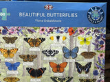 *DAMAGED BOX* Beautiful Butterflies by Fiona Osbaldstone 1000 Piece Puzzle by Gibsons