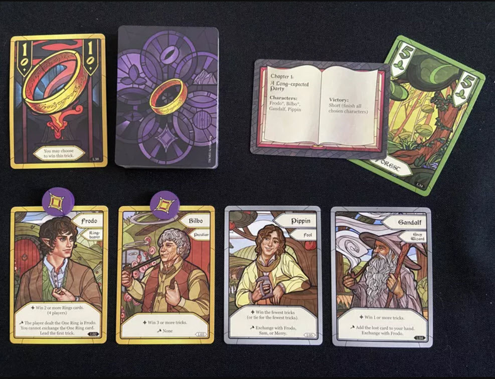 The Lord of the Rings. The Fellowship of the Ring: Trick-Taking Game