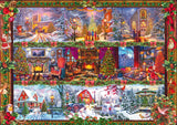 Merry Christmas Time 1000 Piece Puzzle by Schmidt