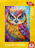 *NEW* Owl in Parrot Dress 1000 Piece Puzzle by Schmidt