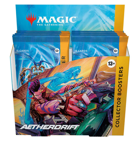 *TCG Pre-Order* Magic: The Gathering: Aetherdrift Collector Booster Display (Set of 12 Boosters)