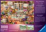 *NEW* All Seasons Flower Shop by Lars Stewart 1000 Puzzle by Ravensburger