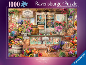 *NEW* All Seasons Flower Shop by Lars Stewart 1000 Puzzle by Ravensburger