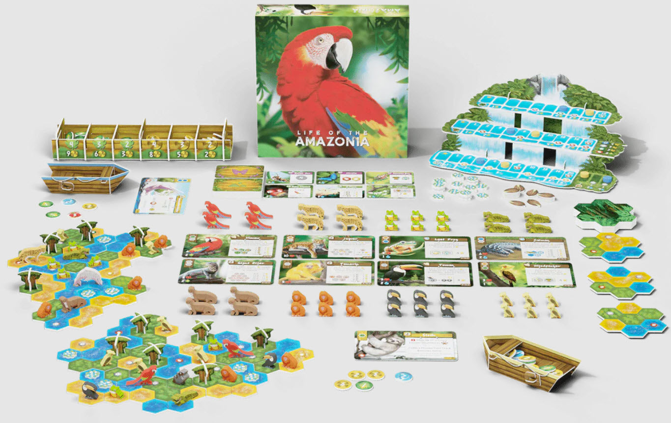 Life Of The Amazonia Board Game