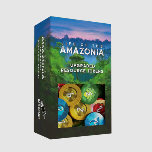 Life Of The Amazonia Board Game: Upgraded Resource Tokens (Expansion)