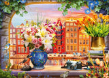*NEW* Sojourn in Amsterdam by Angelo Bonito 1000 Piece Puzzle by Schmidt