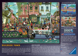 Riverside Town by Angela Holland 1000 Puzzle by Ravensburger