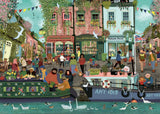 Riverside Town by Angela Holland 1000 Puzzle by Ravensburger