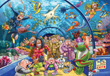 Wasgij Original 43 Aquarium Antics! 1000 Piece Puzzle