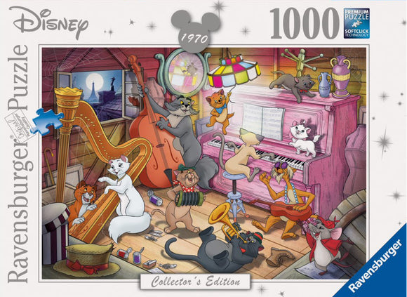 *NEW* Disney Collector's Edition Aristocats 1000 Piece Puzzle by Ravensburger