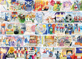 *NEW* A Year in Great Britain by Val Goldfinch 1000 Piece Puzzle By Gibsons