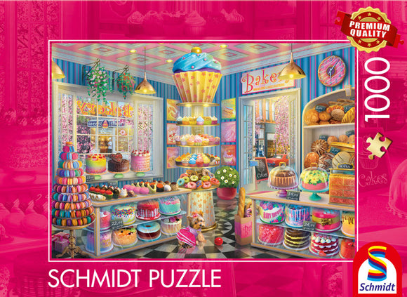 Colourful Bakery 1000 Piece Puzzle by Schmidt