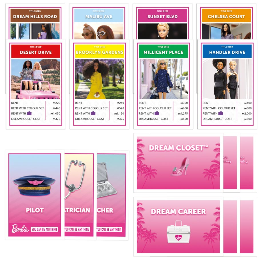 Monopoly Barbie 2023