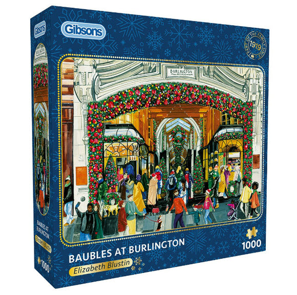 *NEW* Baubles At Burlington by Elizabeth Blustin 1000 Piece Puzzle by Gibsons