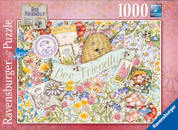 *NEW* Bee Friendly by Linda Jane Smith 1000 Puzzle by Ravensburger