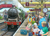 *DAMAGED BOX* Express To Blackpool by Stephen Warnes 1000 Piece Puzzle by Gibsons