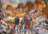 *NEW* Boxing Day Stroll by Simon Mendez 500 Piece Puzzle By Gibsons