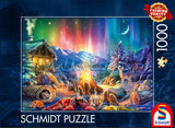 *NEW* Campfire Romance under the Starry Sky by Lars Stewart 1000 Piece Puzzle by Schmidt