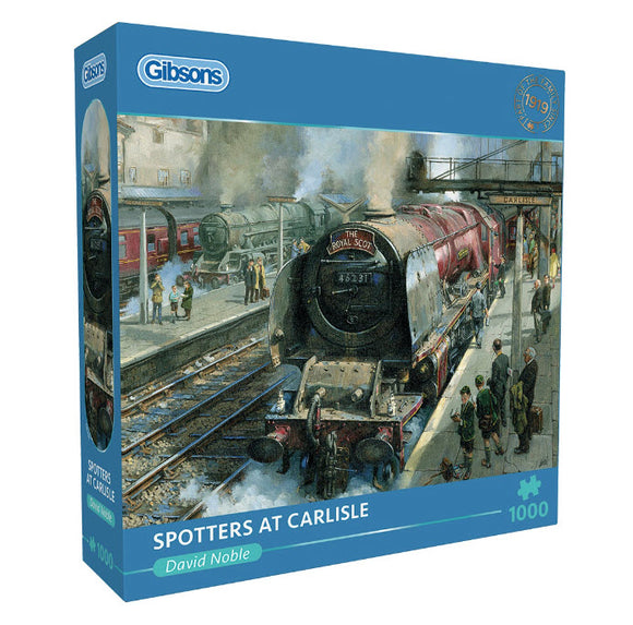 *NEW* Spotters at Carlisle by David Noble 1000 Piece Puzzle By Gibsons