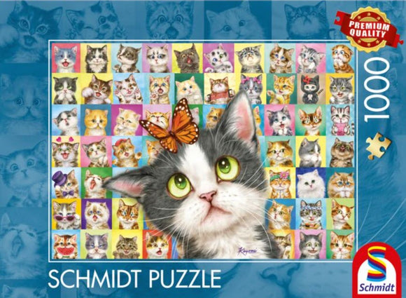 *NEW* Cat Mimic 1000 Piece Puzzle by Schmidt