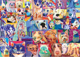 *NEW* The World of Cats & Dogs by Jody Wright 1000 Piece Puzzle By Gibsons