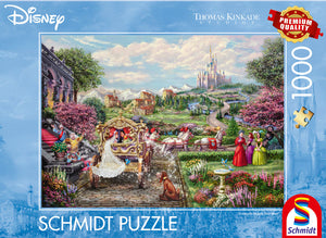 Thomas Kinkade-Disney Cinderella - Happily Ever After 1000 Piece Puzzle by Schmidt