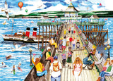 *NEW* Clevedon Pier by Elizabeth Blustin 1000 Piece Puzzle by Gibsons